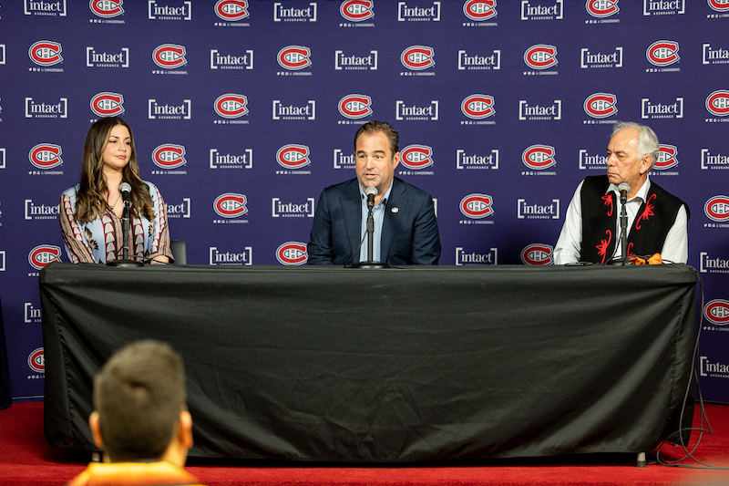 Kahnawake well-represented at Canadiens' Indigenous Celebration Night